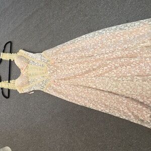Lacemade Charming Pink and Cream  Dress